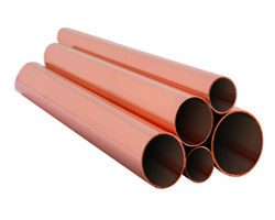 Copper plumbing tubes